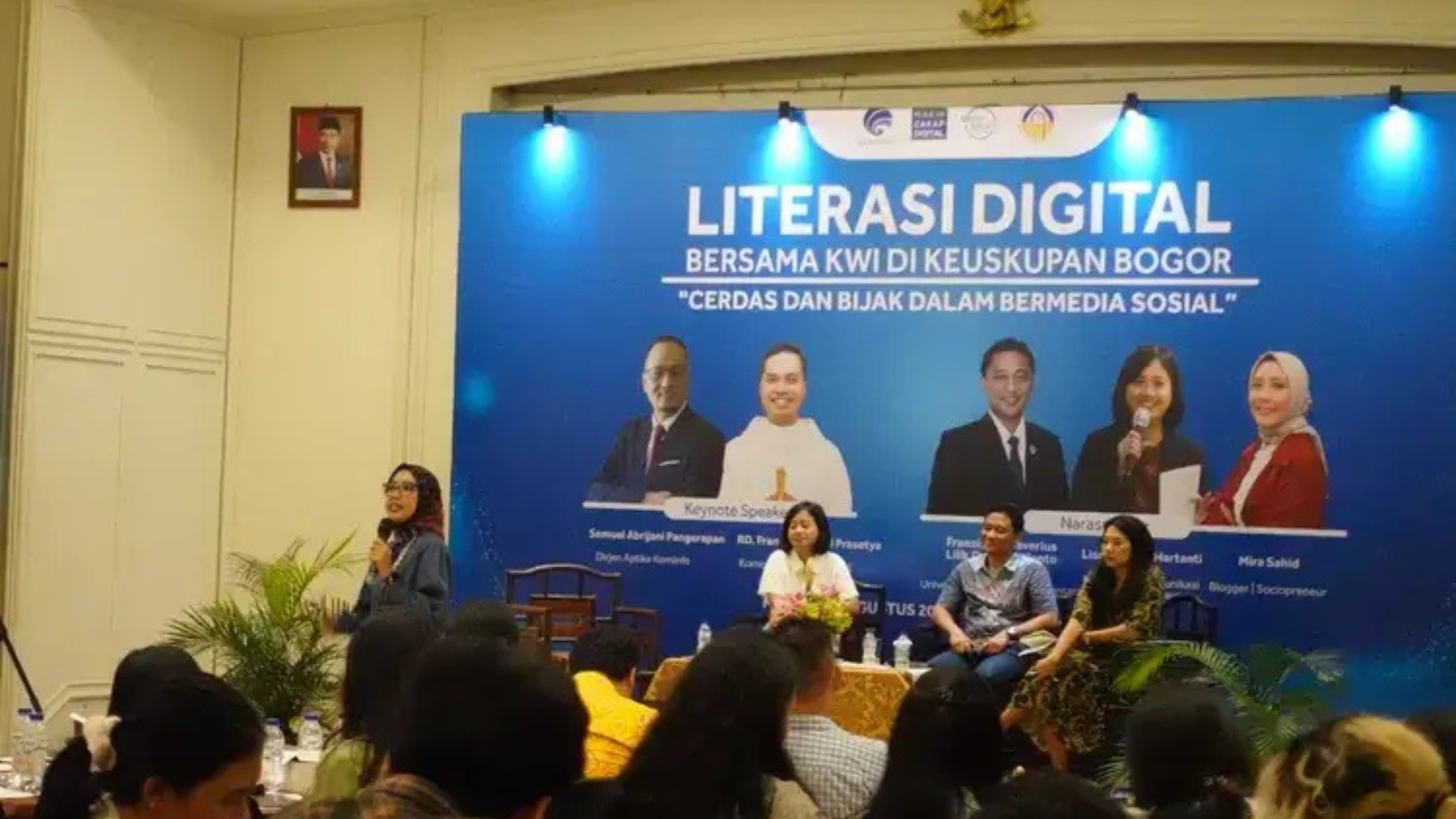 Acara Literasi Digital di Kabupaten Bogor