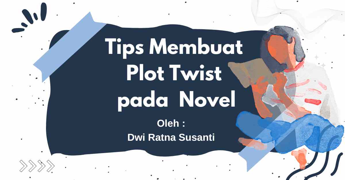 Ilustrasi misteri dalam cerita dengan plot twist