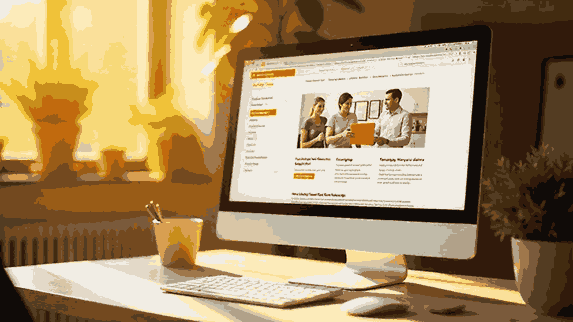Contoh email newsletter independen dengan desain bersih